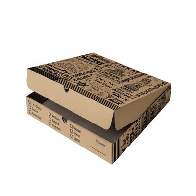 Коробки для пиццы 12 дюймов - Изображение 1 из 4