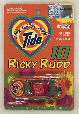 Ricky Rudd No10 Tide Ford Taurus Give Kids The World 1:64 NASCAR литая 1999 новая - Изображение 1 из 4