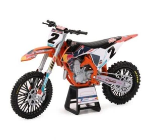 NEWRAY KTM SXF 450 COOPER WEBB #2 M TOY BIKE1:12 SCALE MOTOCROSS OFF-ROAD - Picture 1 of 1
