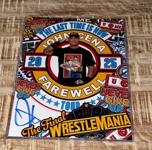 John Cena Signed WWE Wrestlemania 41 Exclusive 11x14 Autograph Photo /1000 - Picture 1 of 1
