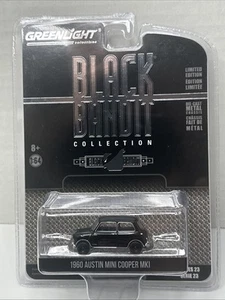 GREENLIGHT 1960 AUSTIN MINI COOPER MKI BLACK BANDIT 1/64 SERIES 23 - Picture 1 of 12