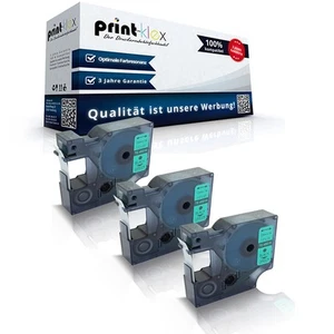 3x Label Schriftbänder für Dymo LABELMANAGER 160 200 S072059 Office Plus - Bild 1 von 11