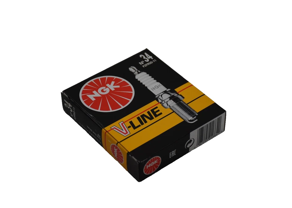 NGK Zündkerzen 4 x V-LINE Nr. 34 für Ford, Seat, Skoda, VW PZFR5D-11 - Image 1 of 1