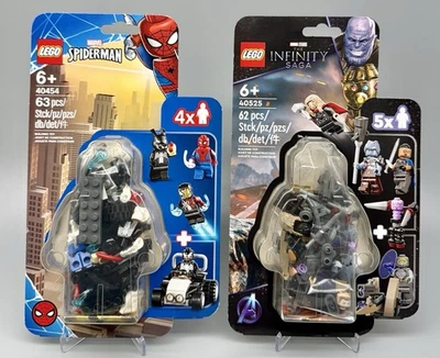 Lot of 2 LEGO Marvel Sets 40454 Spider-Man Iron Man & 40525 Endgame NEW SEALED - Image 1 of 4