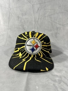 Starter Pittsburgh Steelers Wool Pro Line Shatter Collision Snap Back Hat OS - Picture 1 of 9