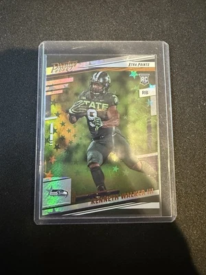 2022 Panini Prestige - Rookies Kenneth Walker III #314 Xtra Points Astral (RC) - Image 1 of 2
