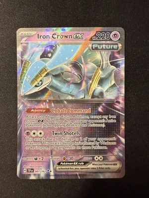 Iron Crown ex 081/162 Sv05: Temporal Forces Holo - Image 1 of 2