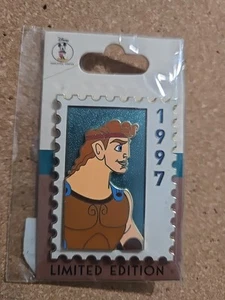 Disney Employee Center DEC Hercules Stamp Pin LE 250 1997 Hero - Picture 1 of 1