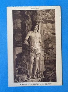 Postal de colección Muse Du Louvre sin publicar San Sebastián Mantegna - Imagen 1 de 2