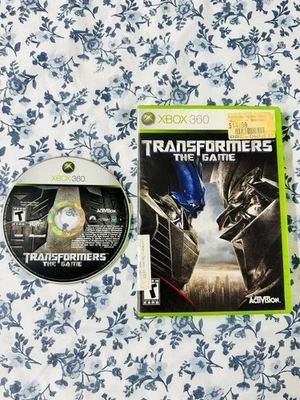 Transformers: The Game Xbox 360 CIB Tested Working Free Ship No Manual - Image 1 of 3