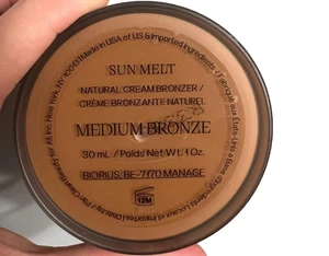 Saie Sun Melt Natural Cream Bronzer color Medium Bronze full size  1 oz - Picture 1 of 2