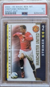 2004-05 MAGIC BOX INT. SHOOT OUT CRISTIANO RONALDO PSA GRADED - Picture 1 of 2