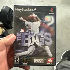 THE BIGS Sony PlayStation 2 PS2 Game Complete Manual CIB Tested Baseball Arcade - Picture 1 of 4