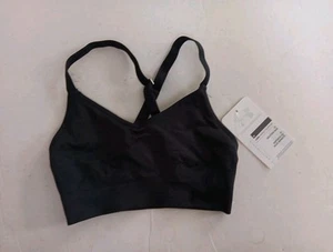 Under Armour Sports Black Bra, Low Impact Support, Size XS, NWT - Picture 1 of 5