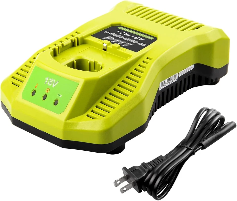 TREE.NB P117 Dual Chemistry 12V 14.4V 18V Battery Charger Replacement for Ryo - Image 1 of 4