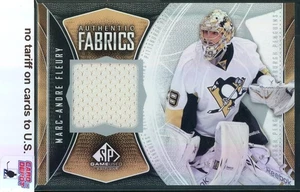 2009-10 SP Game Used Authentic Fabrics #AFMF Marc-Andre Fleury - Picture 1 of 2