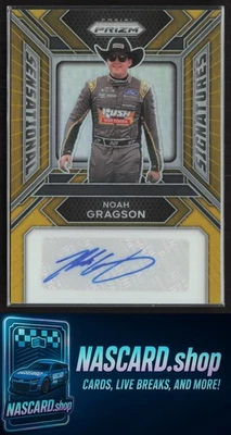 2024 Panini Prizm #SS-NGN Noah Gragson Sensational Signatures Gold #/10 - Image 1 of 2