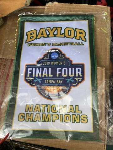 2019 Baylor Womens National Championship Mini Banner Cover