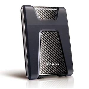 1TB AData Black HD650 Durable USB3.1 Portable Hard Drive - Picture 1 of 5