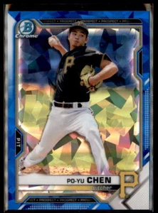 2021 Bowman Sapphire #BDC-151 Po-Yu Chen NM/MT - Picture 1 of 2