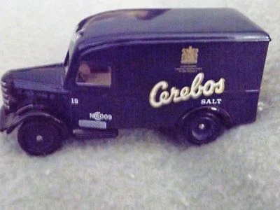 DIE-CAST METAL DELIVERY TRUCK/CEREBOS SALT/1950 BEDFORD30 DELIVERY VAN - Image 1 of 4