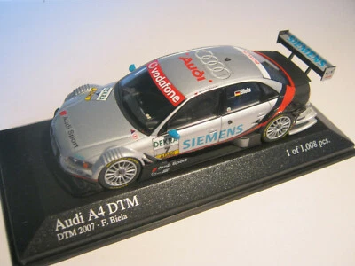 1:43 Audi A4 F. Biela DTM 2007 400071797 MINICHAMPS New 1 Of 1008 - Image 1 of 2
