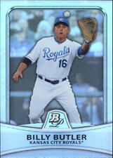 2010 Bowman Platinum Refractors Royals Baseball Card #59 Billy Butler/999