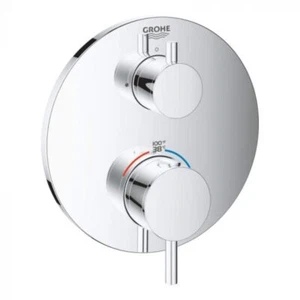 Grohe 14433003 Atrio Nuevo Ajuste de Válvula Termostática de 2 Manijas Función Única - Imagen 1 de 4