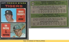 1971 Topps 1971 Rookie Stars Dennis Saunders Tim Marting #423 Rookie RC