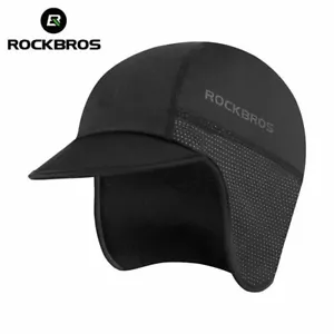 ROCKBROS Cycling Warm Cap Ear Protection Headgear Outdoor Sports Winter Hat Warm - Picture 1 of 7
