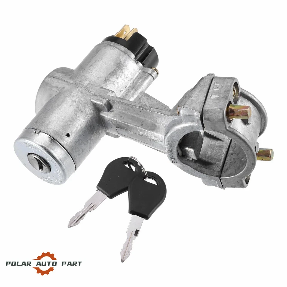 Interruptor de encendido con bloqueo 48710-02W00 modelo base camioneta Nissan 720 1980-1985 Foto 1 de 4