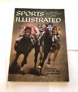1959 NEWSSTAND Sports Illustrated HORSE RACING at HIALEAH ! No Label - Picture 1 of 1