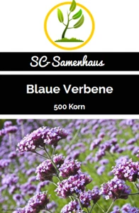 Blaue Verbene Verbena hastata Heilpflanze 500 Samen SC-Samenhaus - Bild 1 von 5