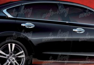 4PCS MIRROR CHROME DOOR HANDLE BOWL COVER CAPS TRIM FOR 13-17 NISSAN PATHFINDER - Image 1 of 3