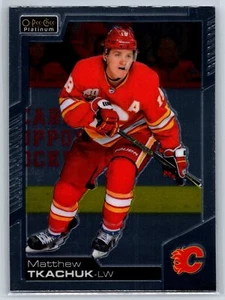 2020-21 O-Pee-Chee Platinum Matthew Tkachuk Calgary Flames #18 - Picture 1 of 2