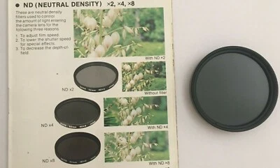SONY 37mm ND8 NEUTRAL DENSITY SCREW IN FILTER IN ITS CASE MADE IN JAPAN - Image 1 of 4