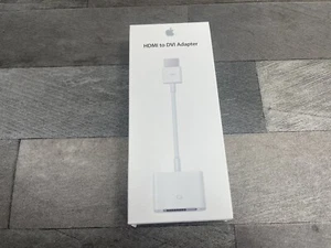 Genuine Apple HDMI to DVI Video Adapter for Mac mini-MacBook Pro MGVU2ZM/A - Picture 1 of 2