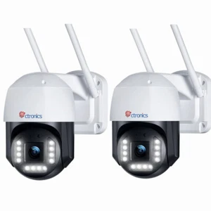 Ctronics 4K 8MP Security Camera, 2.4/5Ghz WiFi Surveillance IP Camera（1PK/2PK） - Picture 1 of 11
