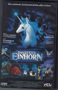 VHS Video Kassette Das letzte Einhorn Zeichentrick Film VCL ITC 86 Min Trickfilm - Picture 1 of 2