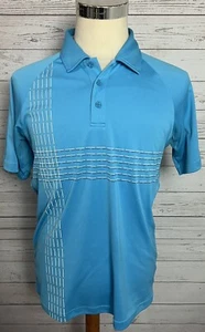 Camisa polo Under Armour Heat Gear manga corta talla mediana azul - Imagen 1 de 5