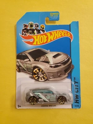 2014  Hot Wheel TREASURE HUNT SUBARU WRX STI HW CITY - Image 1 of 2