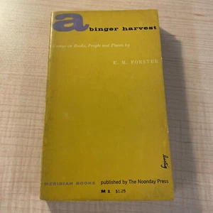 Abinger Harvest by E. M. Forster, Alvin Lustig Vintage Paperback 1955 - Bild 1 von 17