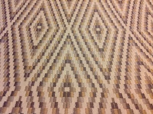 Robert Allen Geometric Upholstery Fabric- Diamond Braid/Twine- 5.75 yds - Bild 1 von 4