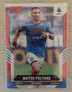 NAPLES 2021-2022 POLITICAL SCORE PANINI #35 RED LASERS PARALLEL