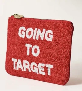 Kate spade X Target: Going To Target Clutch Beaded Zipper Bag New With Tags - Picture 1 of 4