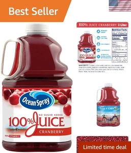 Vitamin C-reiche 100 % Cranberry-Saftmischung, 101,4 flüssige Unzen - perfekt für Cocktails - Bild 1 von 10