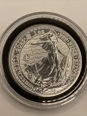 2025 Britannia SS Tilawa Privy Recovered Shipwreck Silver 1 oz  Please Read - Image 1 of 2