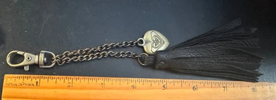 Roxy Bags purse luggage tag - leather tassel - very good condition - Image 1 of 4
