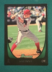 2011 Bowman Mike Trout #101 Rookie Card RC Angels READ  - Picture 1 of 3