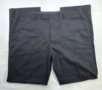 SIZE 38x32 Kenneth Cole Reaction Men’s Black Dress Suit Pants Slacks WPL 386 - Image 1 of 4